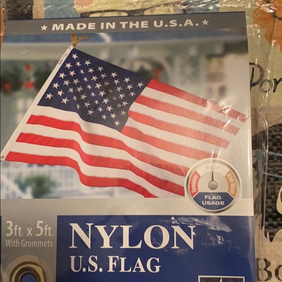 3ft x 5ft U S Flag(Nylon) with Grommets - Picture 6 of 6